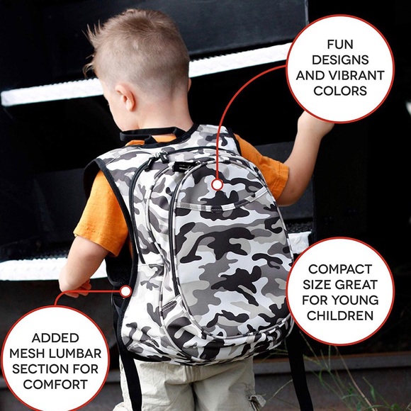 Obersee Kid's Space All-in-One Grade School Backpack - Picture 6 of 6